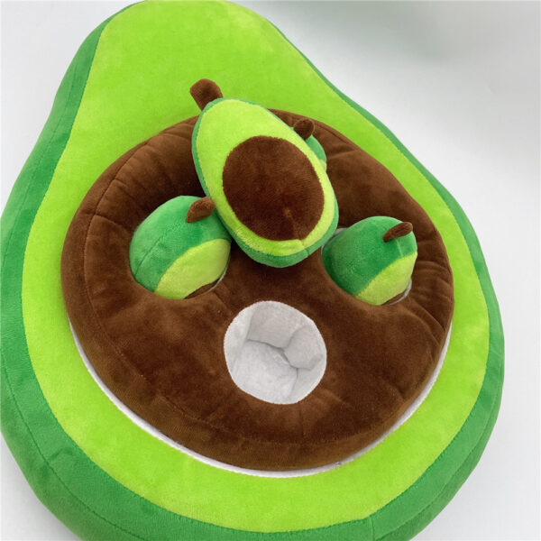 Fruit And Vegetable Field Avocado Doll Plush - Image 3