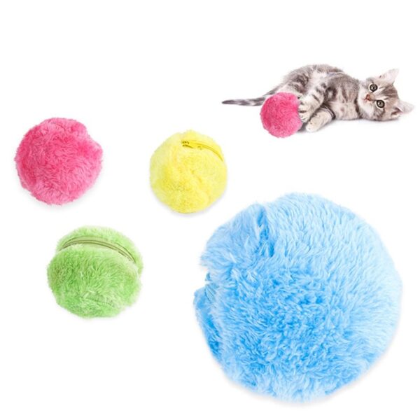 Magic Roller Ball Activation Automatic Ball Dog Cat Interactive Funny Chew Plush Electric Rolling Ball Pet Dog Cat Toy - Image 6