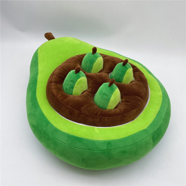 Fruit And Vegetable Field Avocado Doll Plush - Image 2
