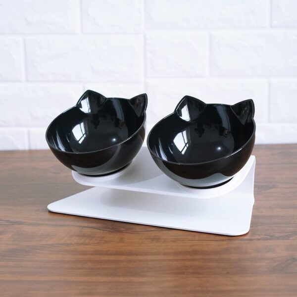 Cat Double Bowl Cat Food Bowl Protects Cervical Vertebra - Image 5