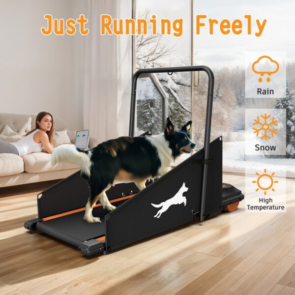 Dog Treadmill Small Dogs - Dog Treadmill For Medium Dogs - Dog Pacer Treadmill For Healthy & Fit Pets - Dog Treadmill Run Walk - Image 6