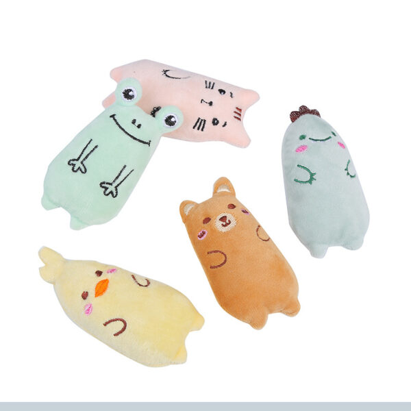 Pet Supplies Cat Oval Plush Toys With Cat Grass - Image 7