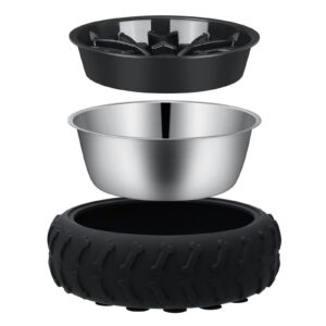 Multifunctional Pet Food Bowl Tire Type