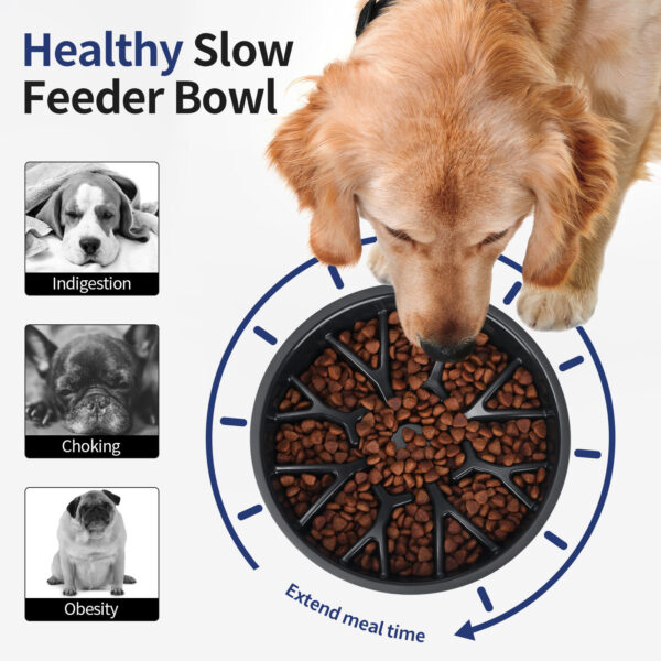 Multifunctional Pet Food Bowl Tire Type - Image 2