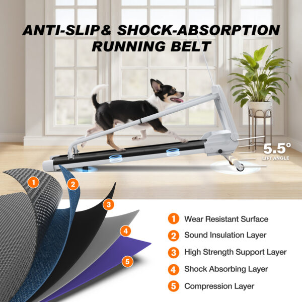 2025 New Quiet Smart Pet Treadmill, Adjustable Speed, Perfect For Small Medium Dogs - Image 7