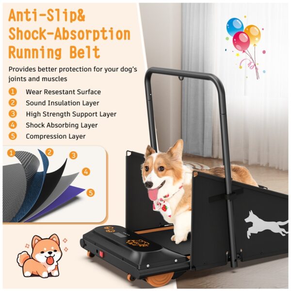 Dog Treadmill Small Dogs - Dog Treadmill For Medium Dogs - Dog Pacer Treadmill For Healthy & Fit Pets - Dog Treadmill Run Walk - Image 8