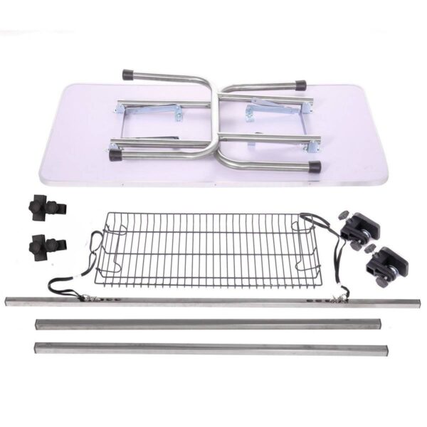 Stainless Steel Folding Dog Pet Grooming Table Heavy Duty Grooming Table - Image 10