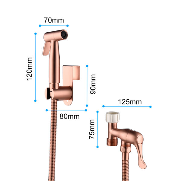 Toilet Spray Gun, Handheld Pet Bathing Equipment - Image 6