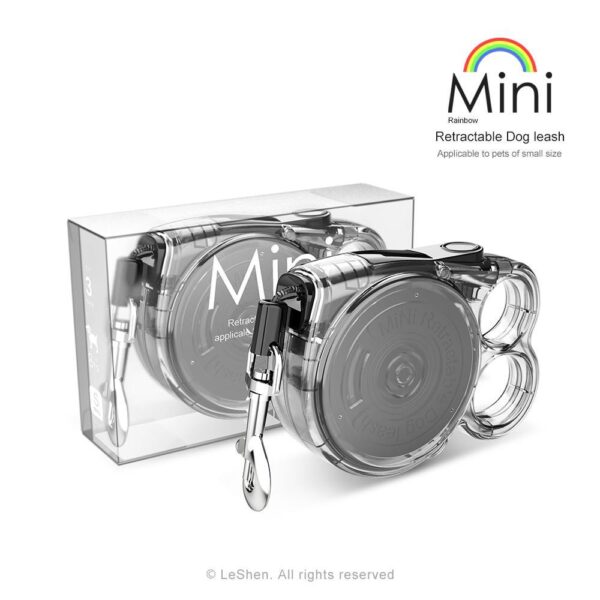 Mini Retractable Dog Leash - For Small Pets Lightweight Design Easy To Use Ideal For Outdoor Use - Image 4