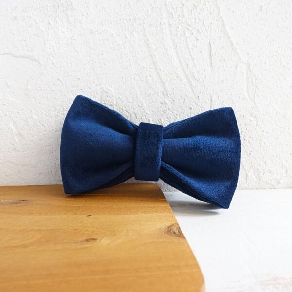 Bow pet collar large and small pet traction collar dog chain - Image 3