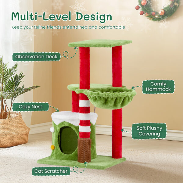 Cat House - Cat Hammock 2 Floor Platform - Cat Climbing Frame - Image 9