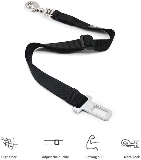 Retractable Dog Safety Belt Car Safety Belt For Pet Dog Supplies Car Safety Buckle - Image 7