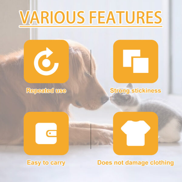 2 Pack Pet Hair Remover For Laundry Lint Catcher Laundry Hair Catcher For Washing Machine Reusable Dog Hair Remover For Laundry,Nontoxic Dog Hair Catcher For Bedding,Clothes. - Image 4