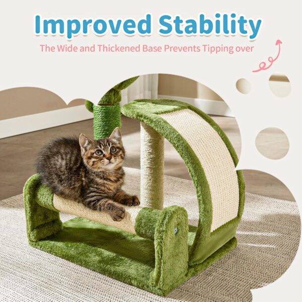 Cactus Shape Natural Sisal Rope Easy To Assemble Green Cat Scratching Post - Image 10