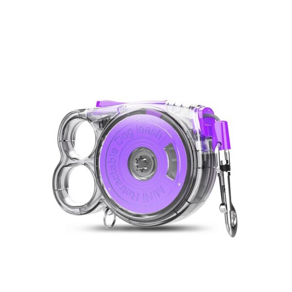 Mini Retractable Dog Leash - For Small Pets Lightweight Design Easy To Use Ideal For Outdoor Use - Image 8