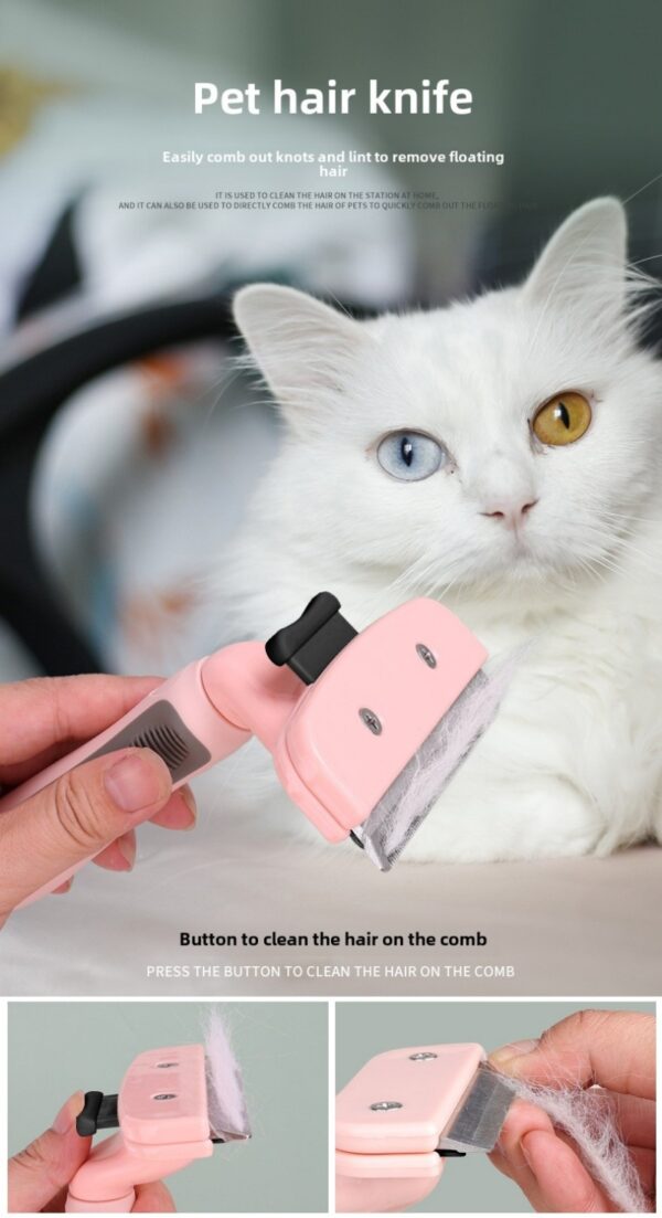 Cat Dog Pet Hair Trimmer Pet Shaving Razor Pet Comb - Image 7