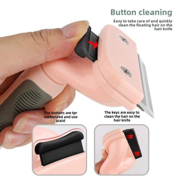 Cat Dog Pet Hair Trimmer Pet Shaving Razor Pet Comb - Image 3