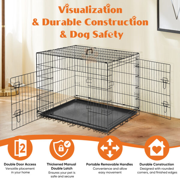 A Dog Cage With Two Doors - Image 10