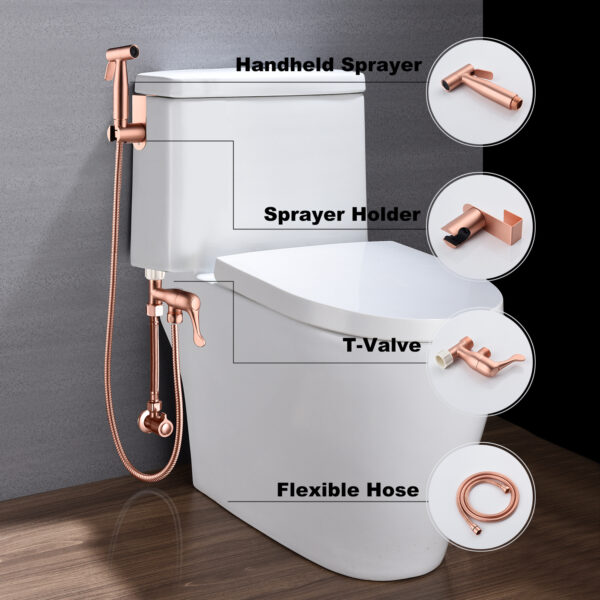 Toilet Spray Gun, Handheld Pet Bathing Equipment - Image 4