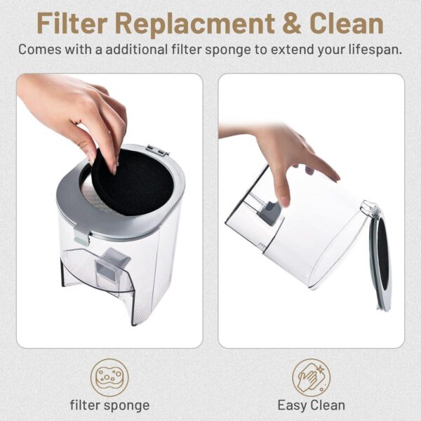 Dog Grooming Kit Pet Hair Cleaning Low Noise Vacuum Cleaner And Various Tools - Image 7